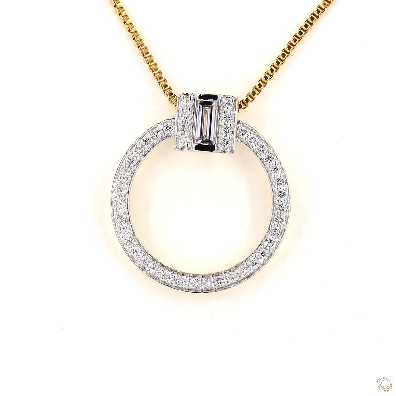 Baguette Pendant