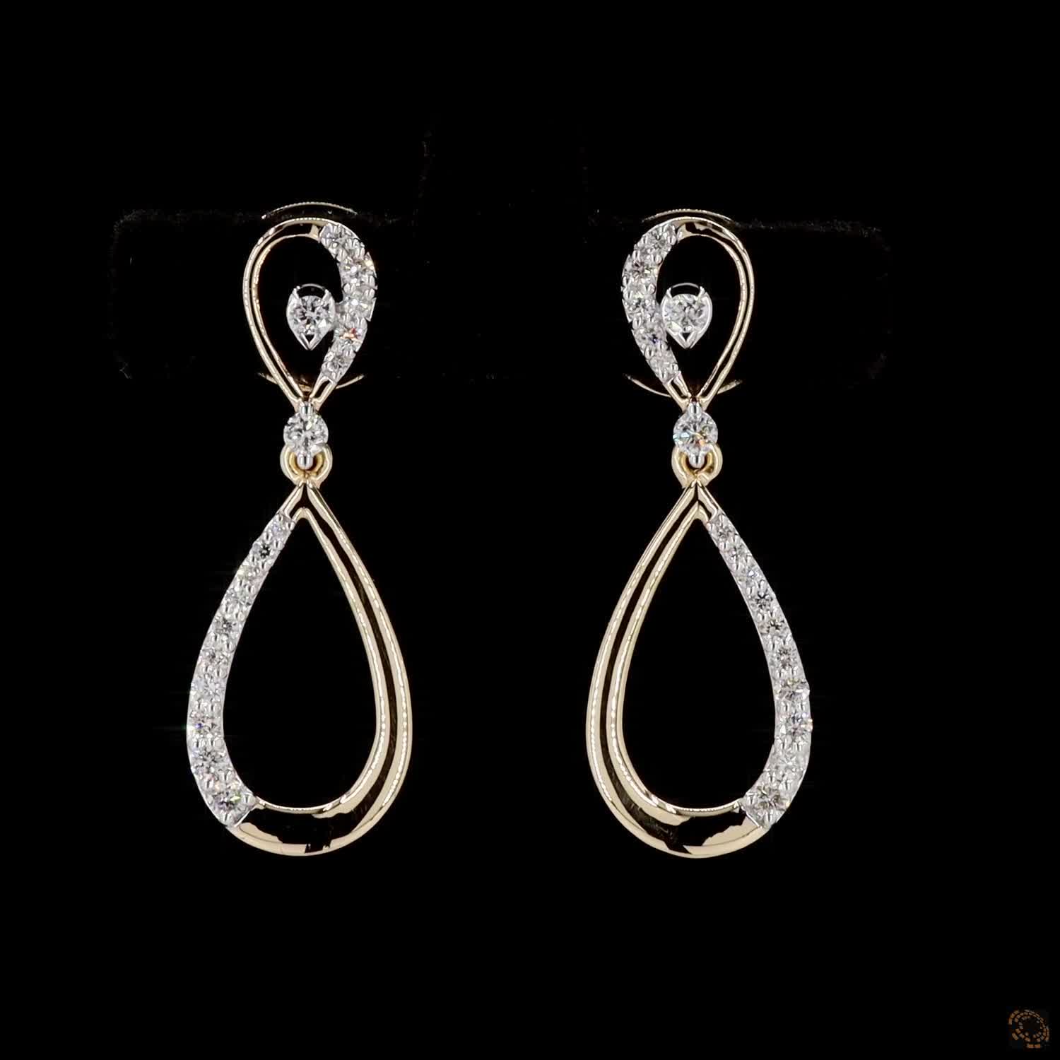 Pear Shaped Earrings