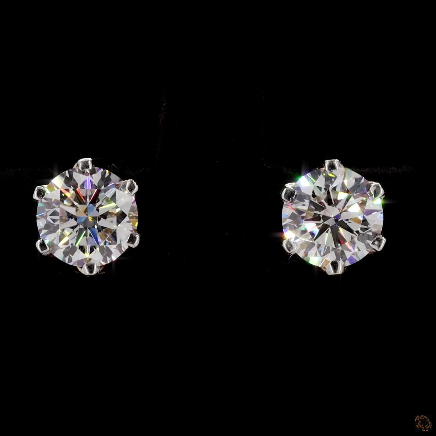 Solitaire Earings
